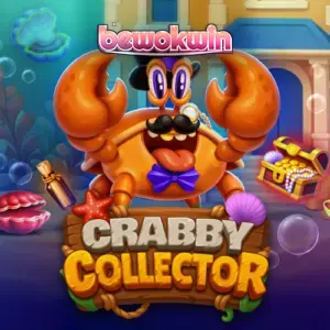 Tampilan visual bawah laut yang ceria dalam permainan slot Crabby Collector